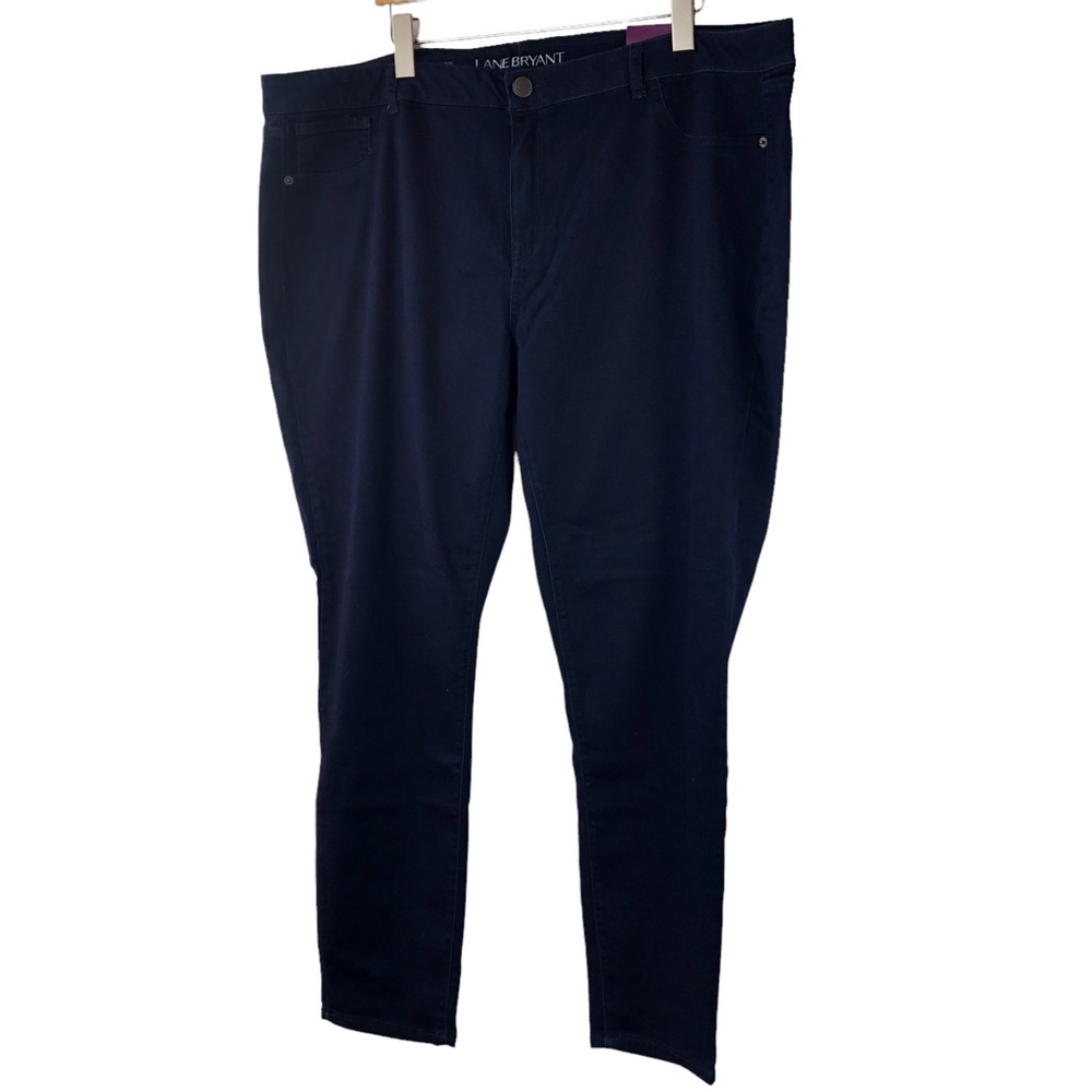 NWT Lane Bryant Super Stretch Skinny Jeans Jegging Like Dark Wash Plus Size 24 - Picture 2 of 9